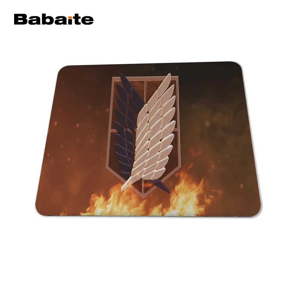 Коврик для мыши Babaite Attack on Titan Survey Corps The Wings of Freedom изготовленный на заказ |