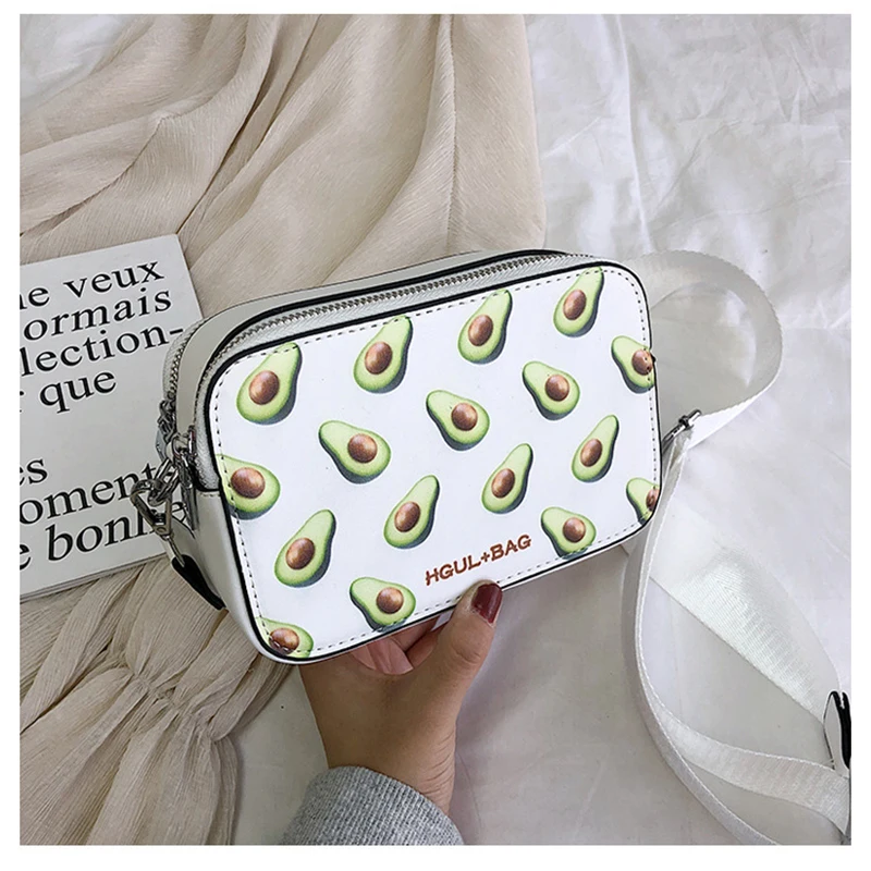 BBirds 2019 New Arrival Women Messenger Bag Wide Shoulder Strap Fashion Ladies Small Square Avocado Bolsa Feminina | Багаж и сумки