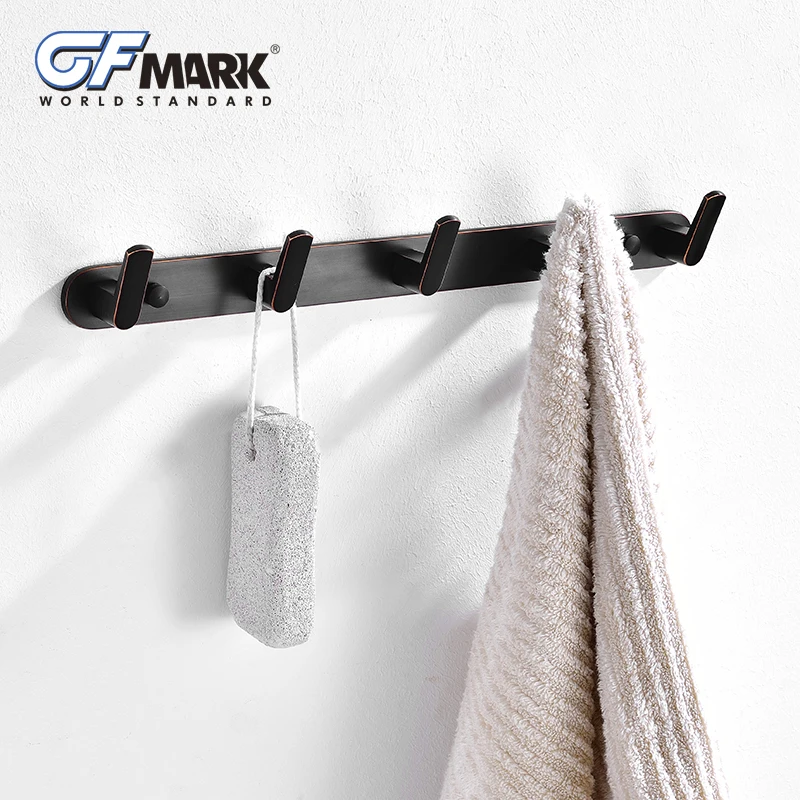 Классическая настенная вешалка GFmark крючок с огранкой отделение для полотенец