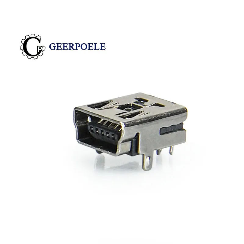 20 50 шт./лот USB mini 5-контактный 2-футовый DIP-коннектор гнездовой разъем MINI