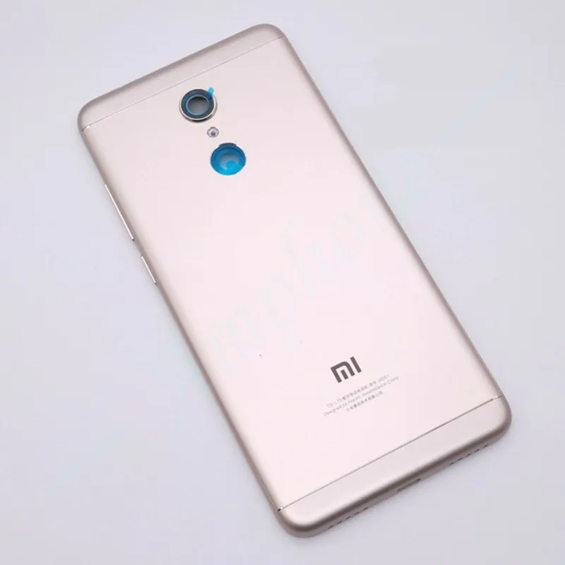 Для Xiaomi Redmi 5 запасные части Задняя крышка батареи корпус+ боковые кнопки+ камера вспышка Замена объектива