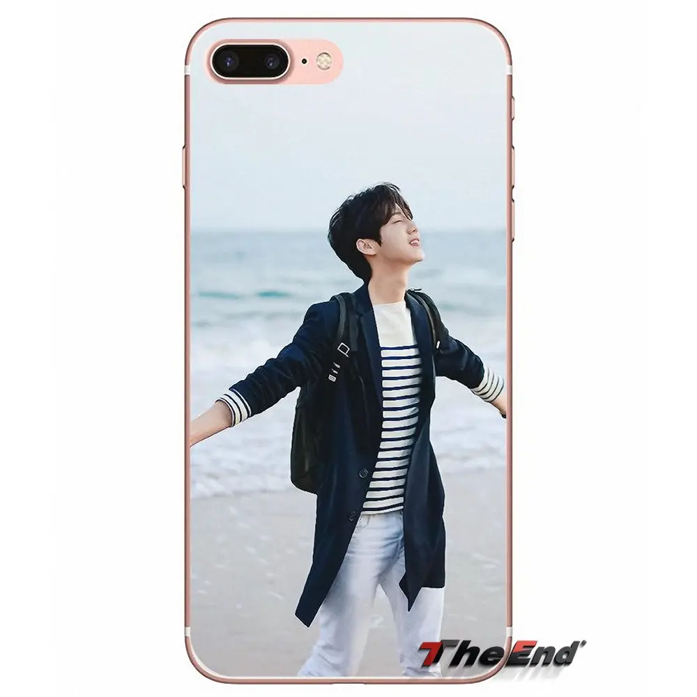 Прозрачный ТПУ чехол для iPhone X 4 4S 5 5S 5C SE 6 6S 7 8 Plus Samsung Galaxy J1 J3 J5 J7 A3 A5 2016 2017 Korea Team KPOP exo