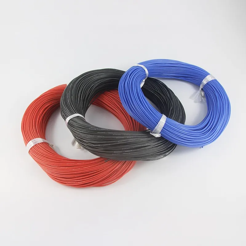 100 м/лот гибкий силиконовый провод 26 AWG RC кабель 26AWG 30/0. 08TS наружный диаметр 1,5 мм для FPV RC хобби батарея запчасти