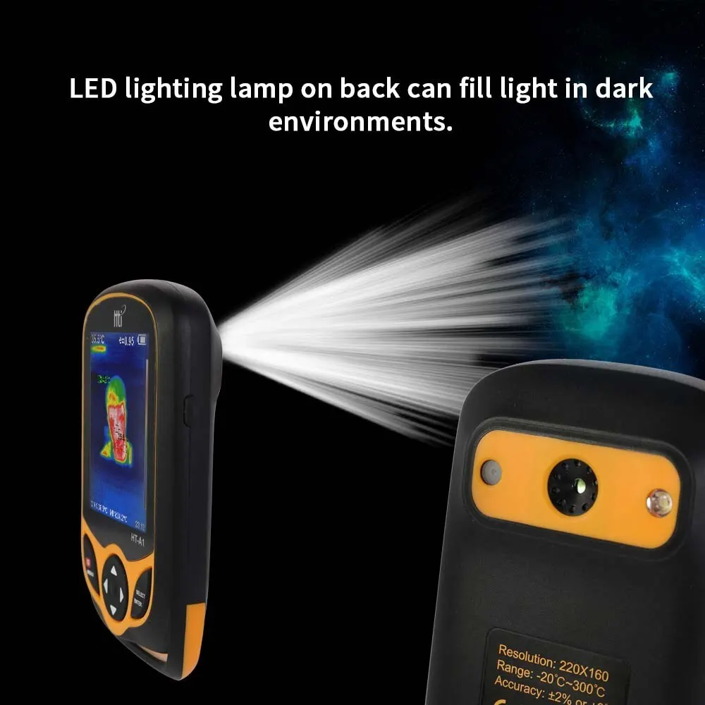 KKMOON портативный многофункциональный инфракрасный тепловизор с USB-кабелем и