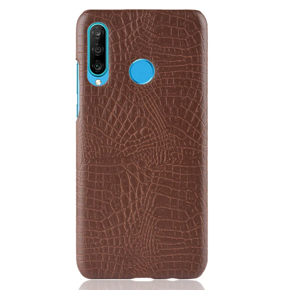 SUBIN Новый чехол для Huawei P30 lite/Nova 4E Роскошная крокодиловая кожа Обложка на заднюю