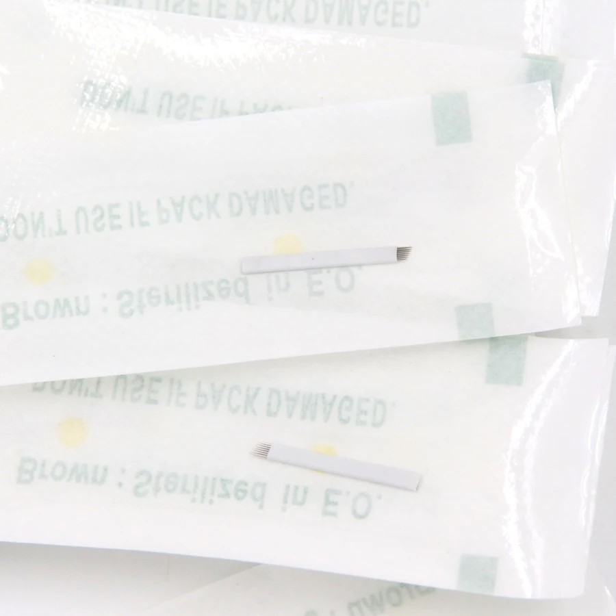 20 шт. иглы для микроблейдинга бровей|microblading needles 7|microblading needlesmanual needle |