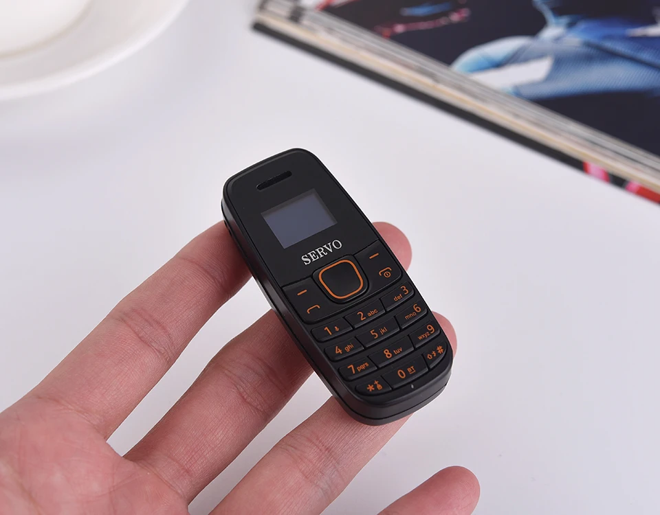 Телефон SERVO S09 0,66 дюймов маленький экран мини мобильный телефон Bluetooth Dialer Bluetooth наушники с низким уровнем радиации GSM мобильный телефон
