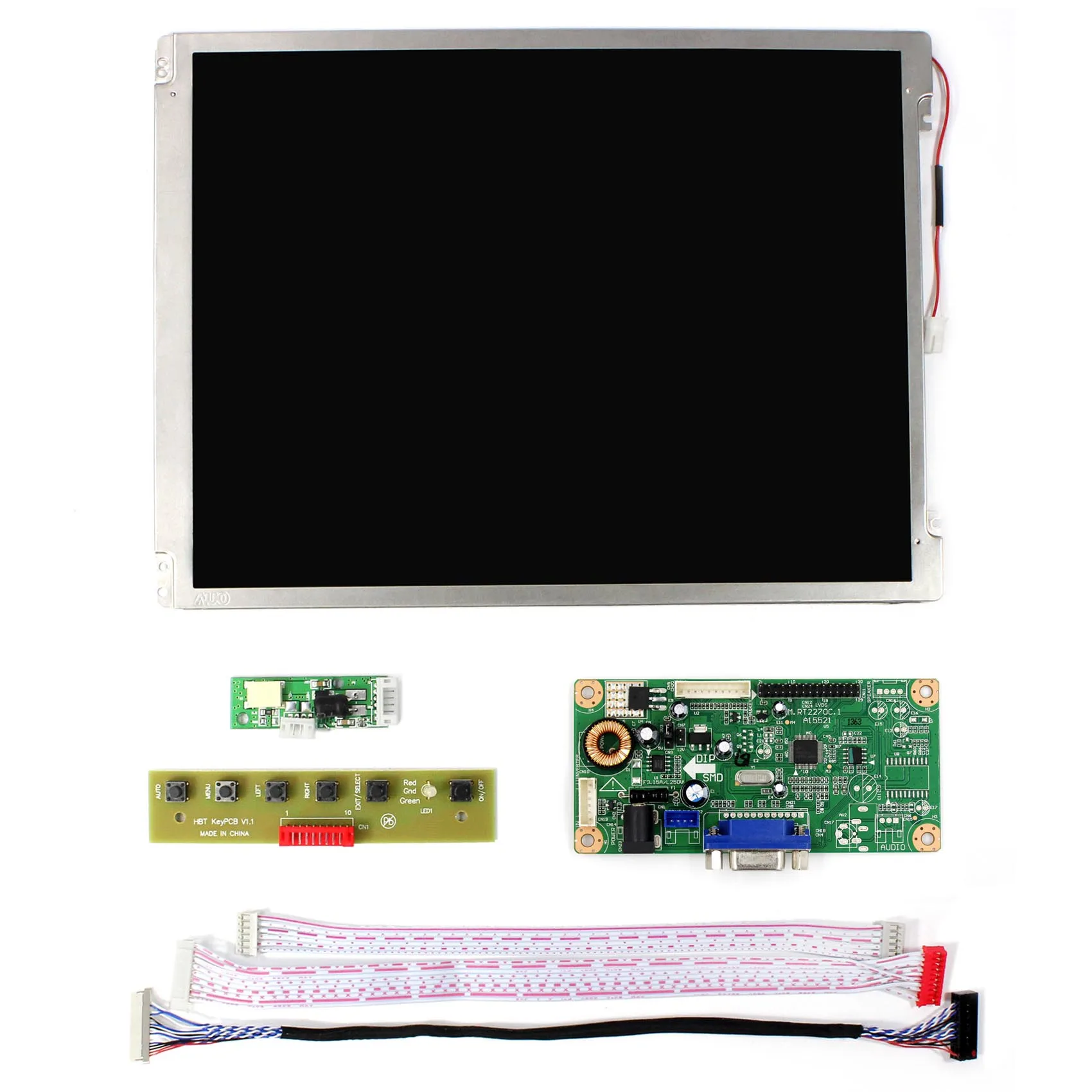 Плата контроллера VGA LCD RT2270C A + 10 4 светодиодный 800x600 Светодиодная подсветка для