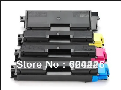 Совместимые цветные картриджи kyocera tk590 Bk 7000 страниц CMY5000 отличное качество