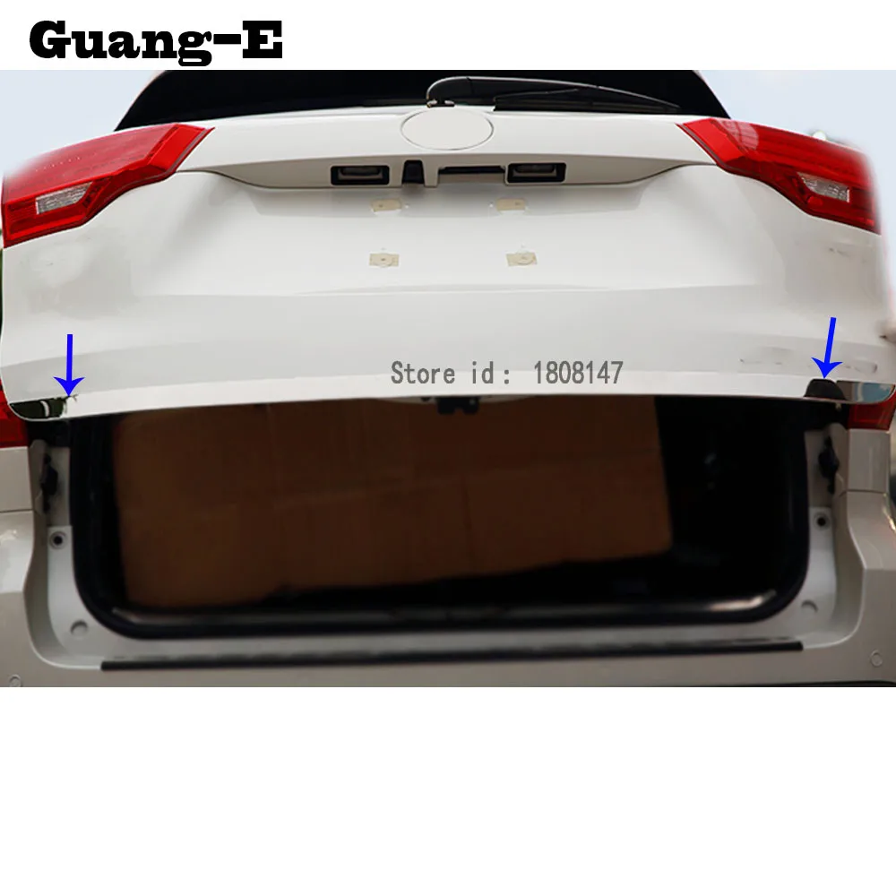 Автомобильная наклейка Стайлинг крышка Задняя задняя дверь Лицензия бампер