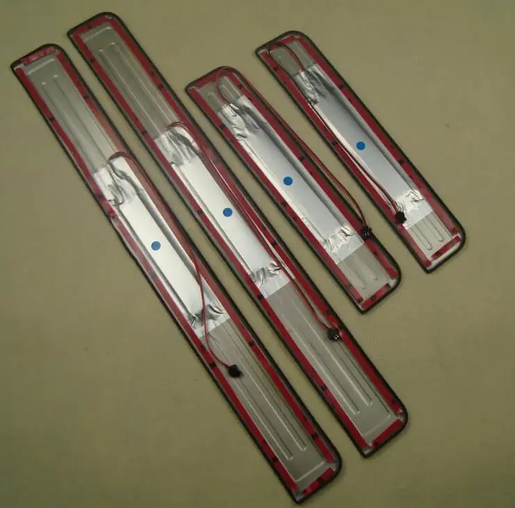 new car stainless steel door sill fit FOR 2003-2014 kia Sorento Welcome pedal led | Автомобили и мотоциклы