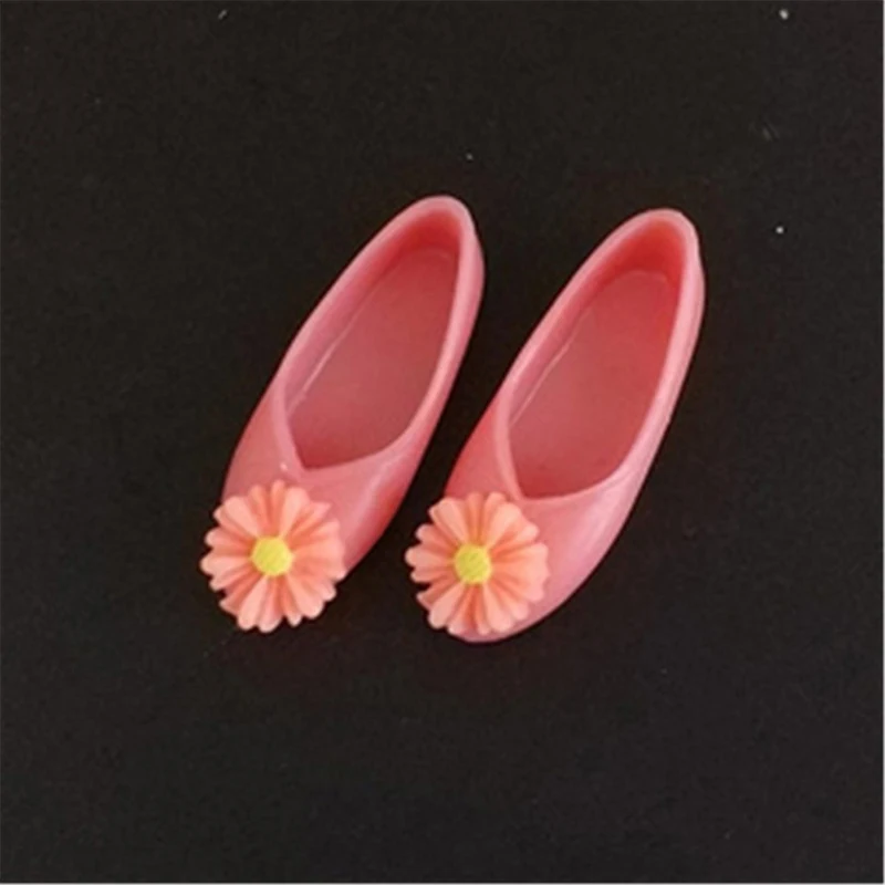 

Cute Mixed Style Colorful Platform Shoes For Doll Accessories Kids Gifts Ancient Flat Shoes