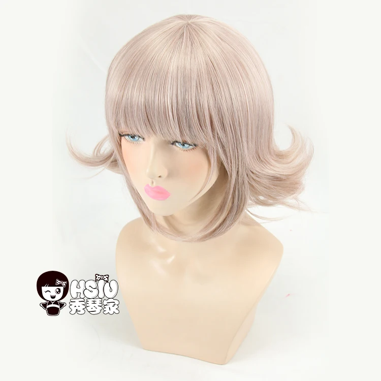 HSIU супер DanganRonpa косплей парик Chiaki Nanami костюм женщина для взрослых Хэллоуин Аниме