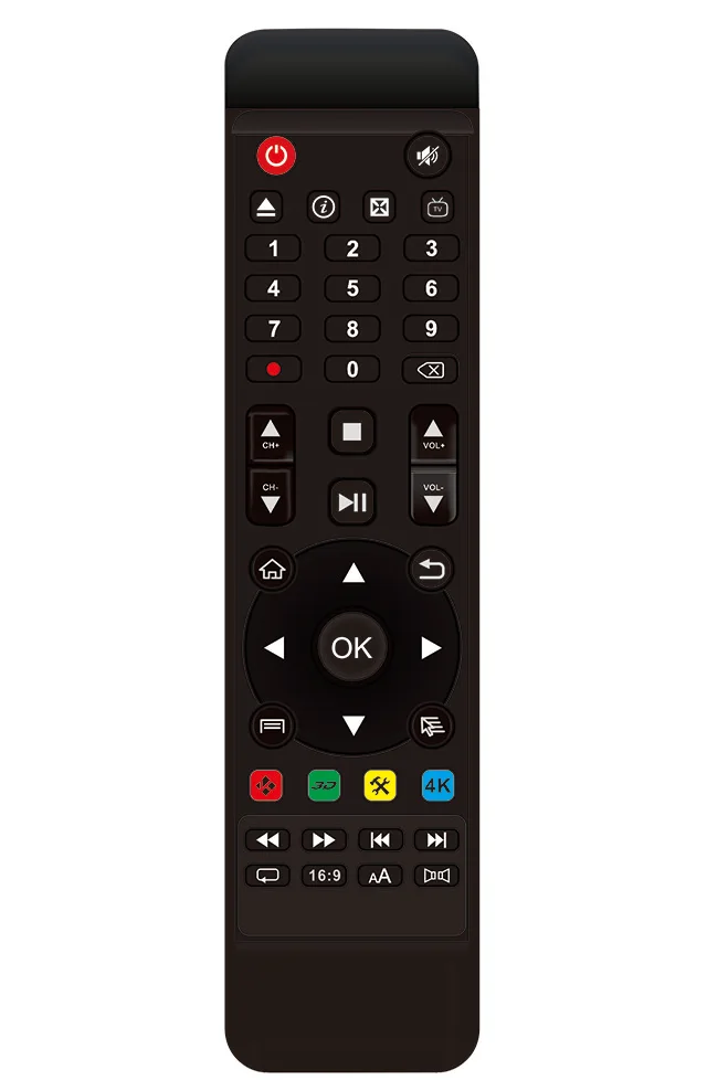 ИК пульт дистанционного управления с 45 клавишами для Eweat Android Tv Box таких как Realtek