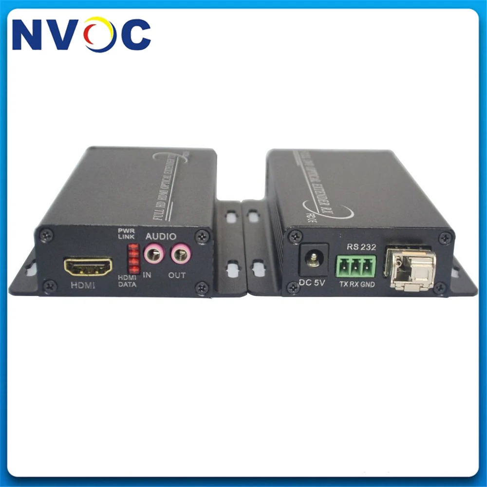 Мини Тип HDMI волоконно оптический передатчик и приемник расширитель трансивера +
