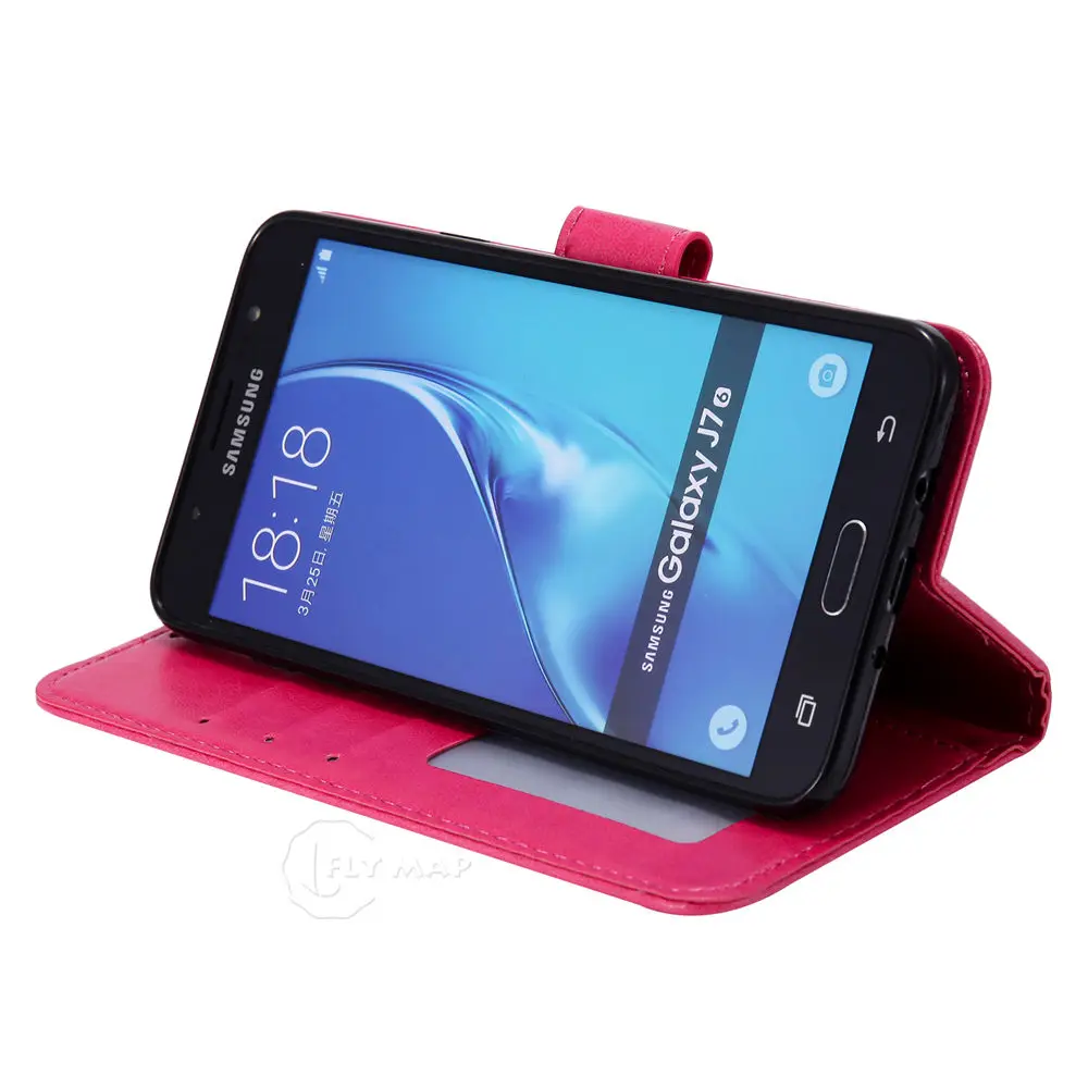 Чехол Кошелек с откидной крышкой для Samsung Galaxy J7 2016 j710 SM J710 7j J710FN J710MN J710FN/DS J710F