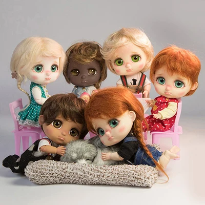 Кукла 1/8 Bru 5 Style One Pc Bjd Expression сумрачная сумка-кошелек слёзы язык Обнаженная модель