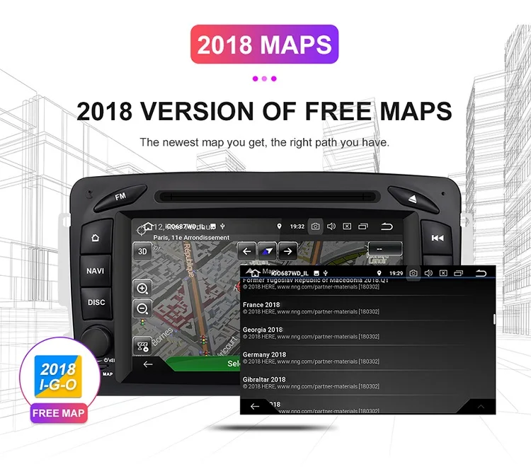 Isudar 2 Din Авто Радио Android 9 для Mercedes/Benz/CLK/W209/W208/W463/Vaneo/Viano/Vito Автомобильный gps Мультимедиа DVD DVR Восьмиядерный видеорегистратор