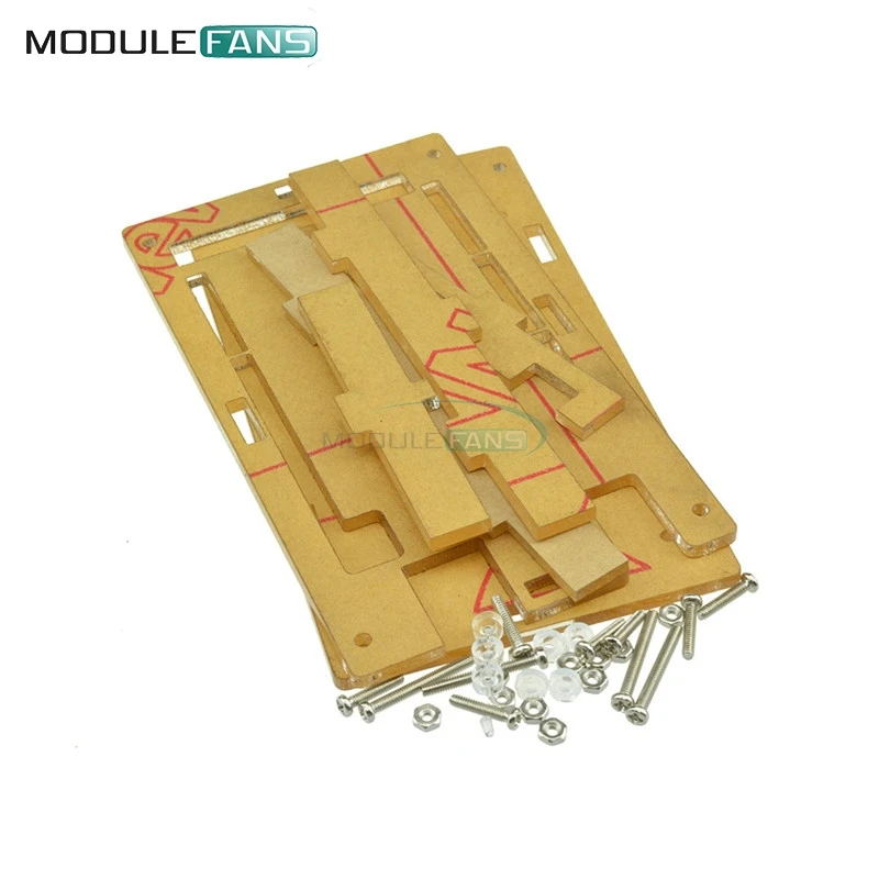 Прозрачный акриловый корпус прозрачный чехол для платы Arduino MEGA 2560 R3|acrylic case|case