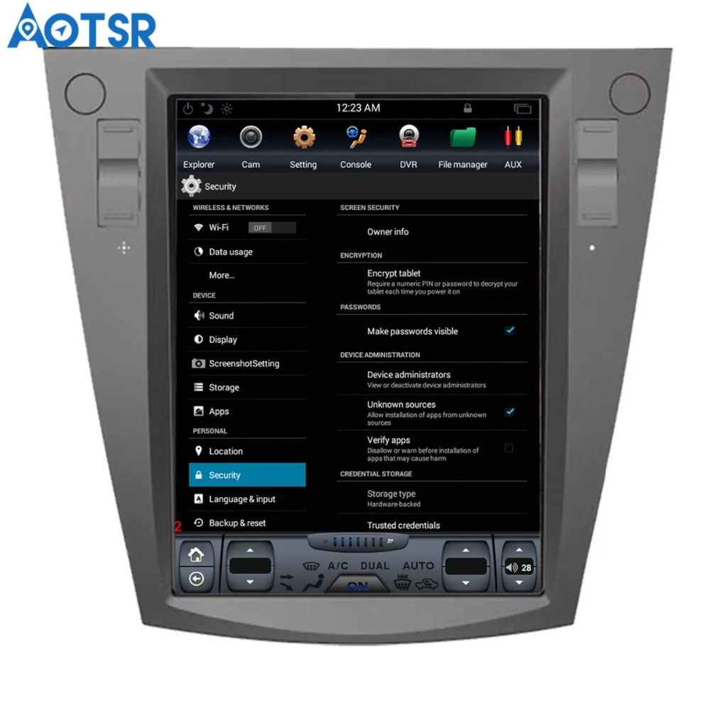 Aotsr Android 7 1 Тесла стиль автомобильный без DVD плеера GPS навигация для Subaru Forester 2013 2014