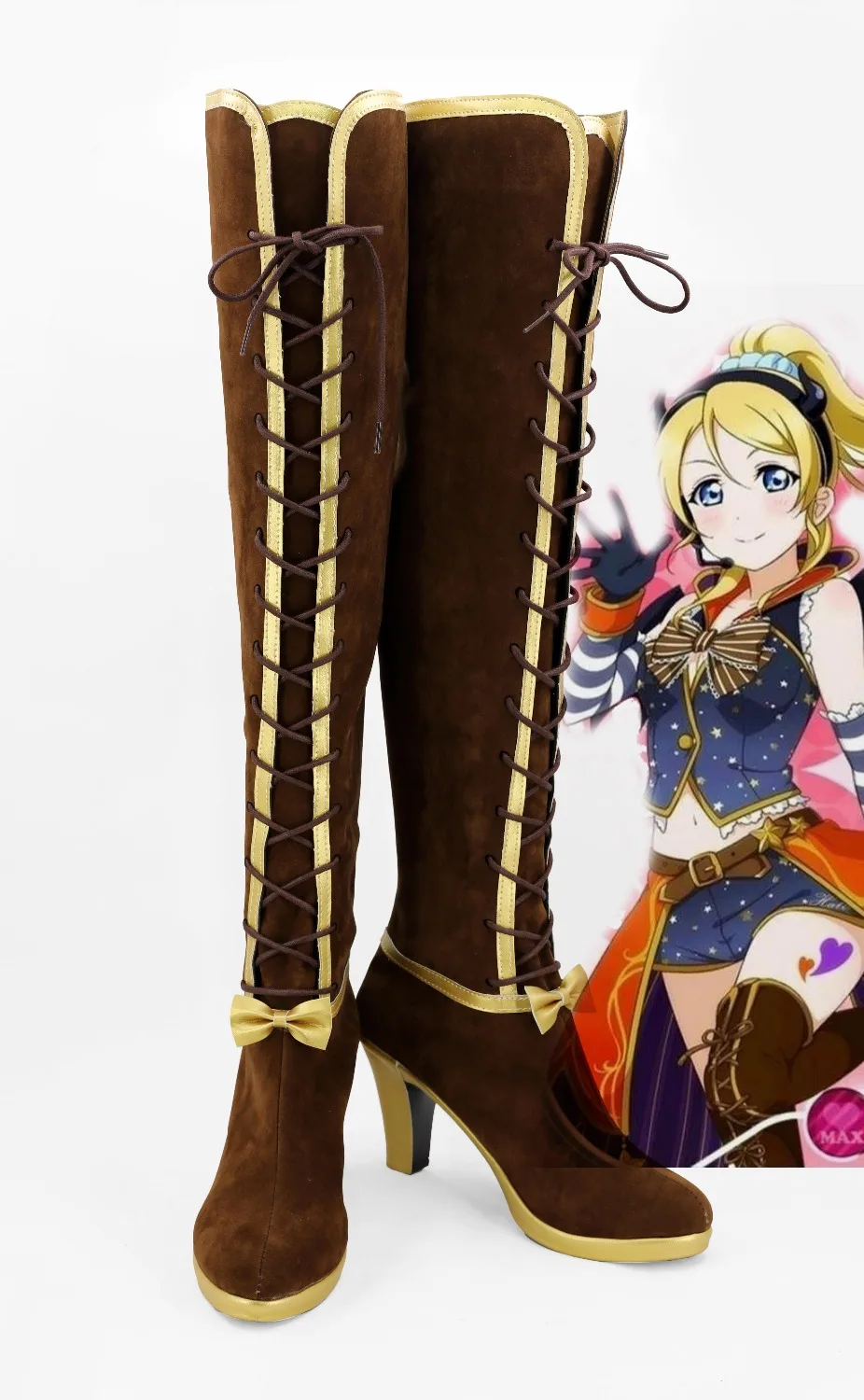 

Anime Lovelive Maki Nishikino Cosplay Boots Ellie Love live For Halloween Carnival Christmas Cosplay Shoes Boots