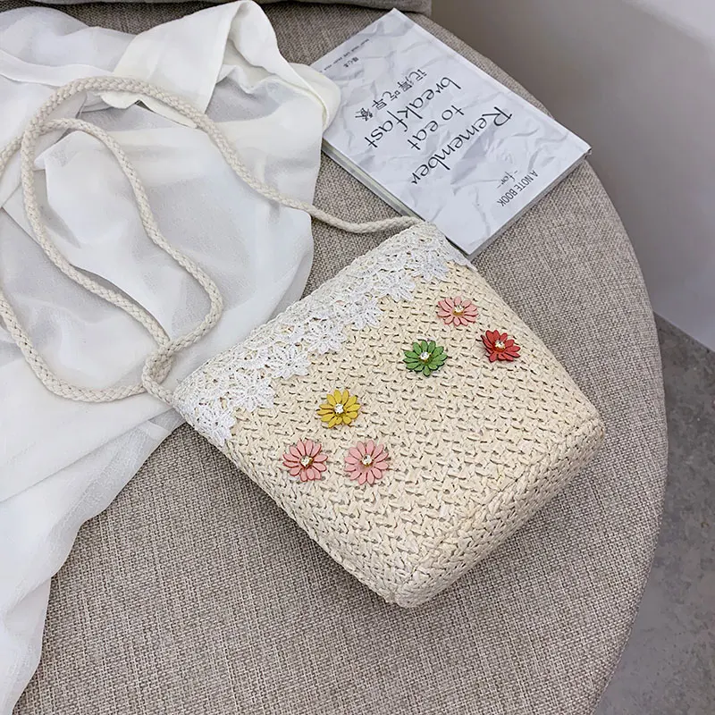 Женская дизайнерская соломенная сумка мешок 2019 летняя новая модная мессенджер