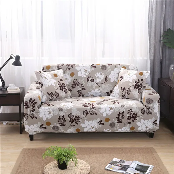 Color 3 Универсальный чехол для дивана, кресло, угловой диван, эластичные диванные чехлы, L образный Диванный чехол для гостиной - Цвет: Color 3