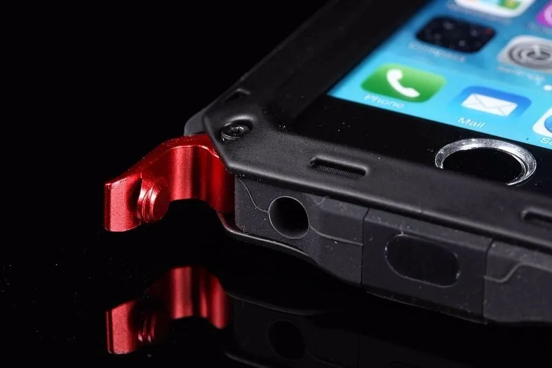 Для iPhone 4 5 5c 6 7 plus роскошный Doom Броня Высокая защита Водонепроницаемый чехол для