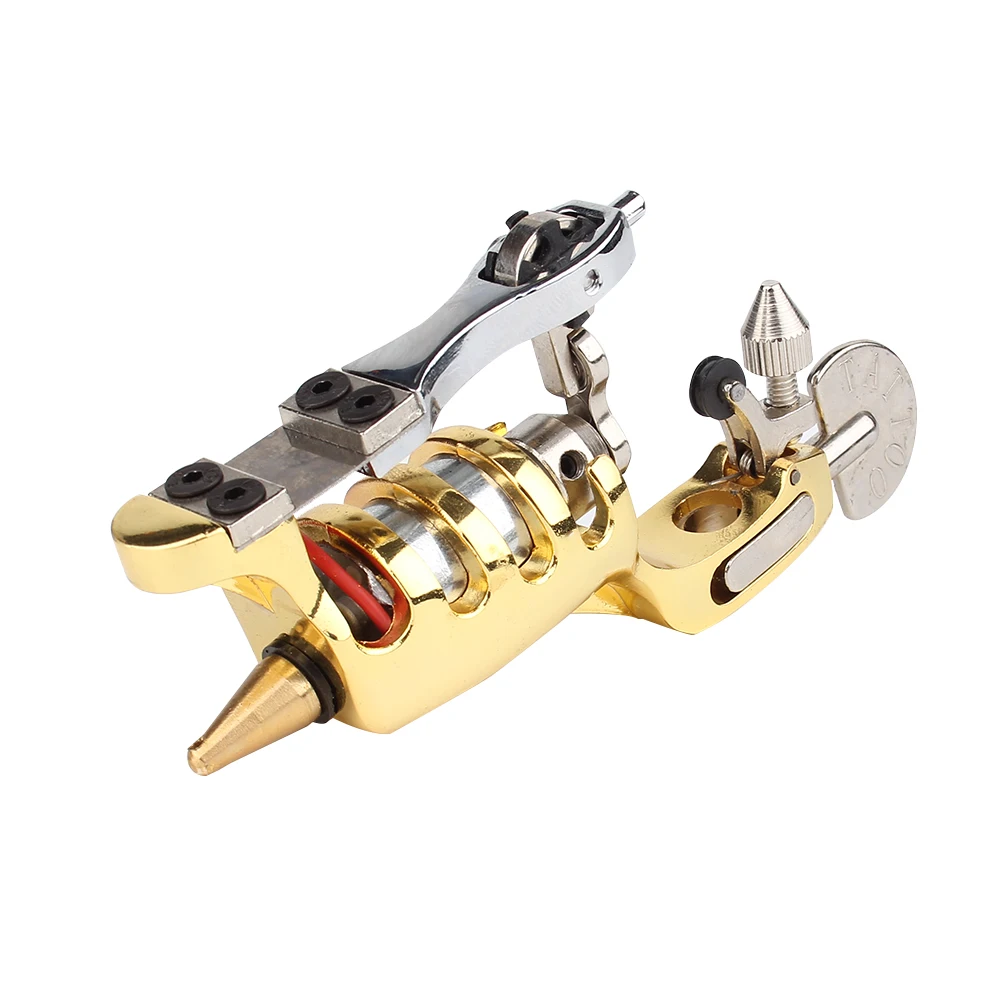 

Hot Sales Gold Sunskin Primus Rotary Tattoo Machine For Shader Liner High Quality Motor Gun Tattoo Gun Free Shipping