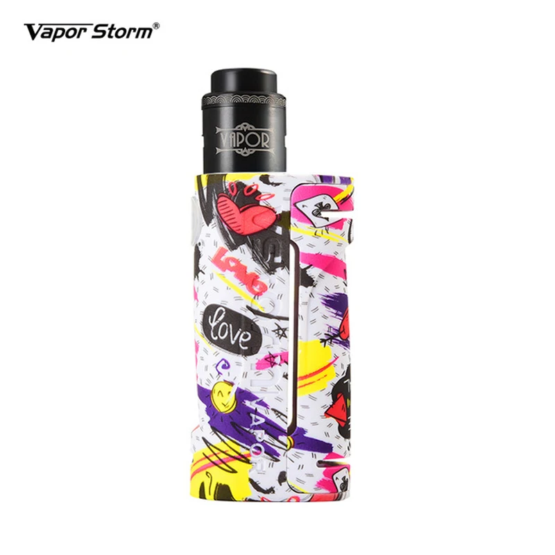 Электронная сигарета ECO vape kit Max 90W Lion RDA Tank Box Mod граффити vapor mod электронная vaporizador RDTA