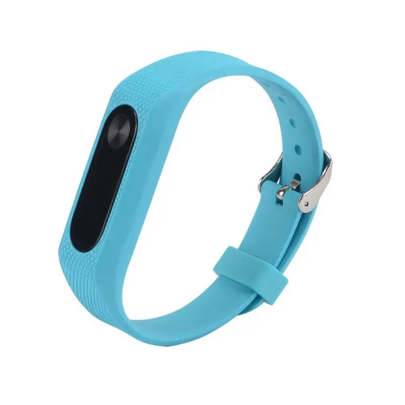 Силиконовый браслет, ремешок для часов mi band 2, ремешок для наручных часов, цветной сменный смарт-браслет, аксессуары для Xiaomi mi Band 2 - Цвет ремешка: Sky Blue
