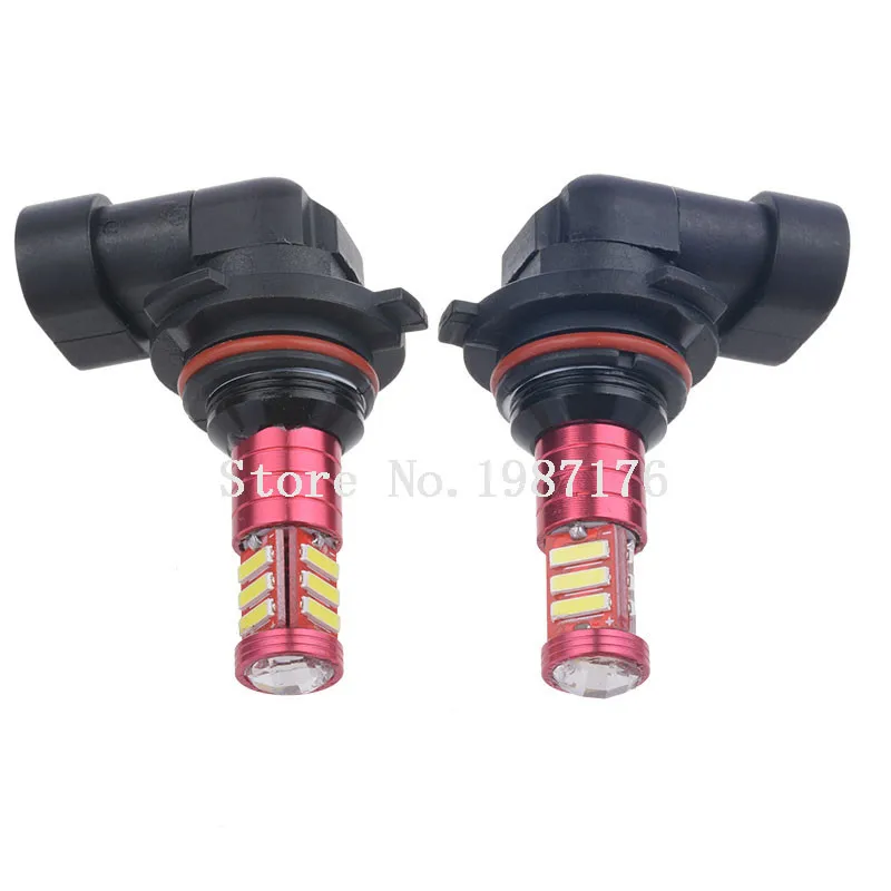 2X9006 HB4 P22d холодный белый 550 люменов 7020 11 SMD Автомобильная Лампа для фар автомобильный светодиодный противотуманный стоп-сигнал DC12V