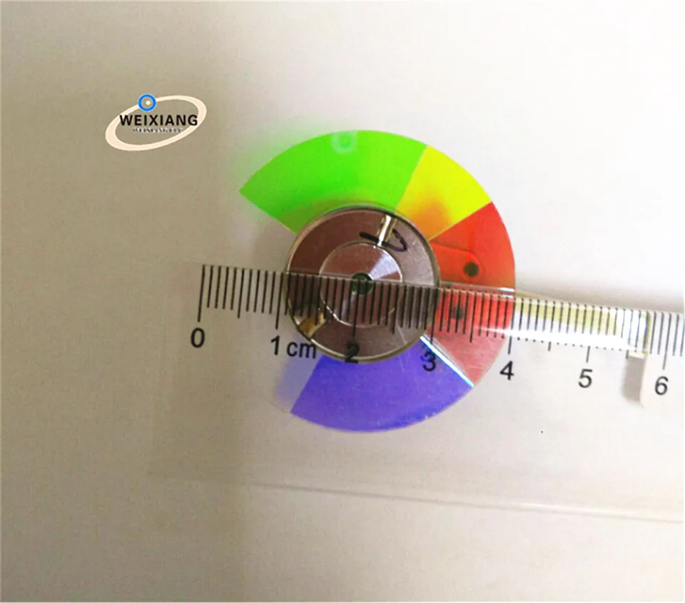 Цветное колесо проектора для BENQ MP610 /MP620 новые цветные колеса 5 сегментов 40 мм |