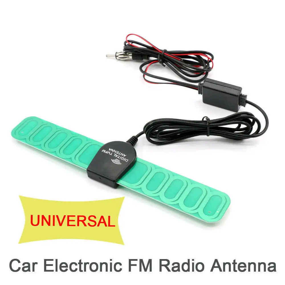 Универсальный автомобильный FM радиоприемник Fuleem 12 В цифровой усилитель