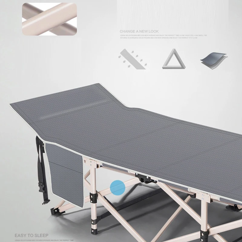 Офисная Простая кровать для сна многофункциональная складная портативное