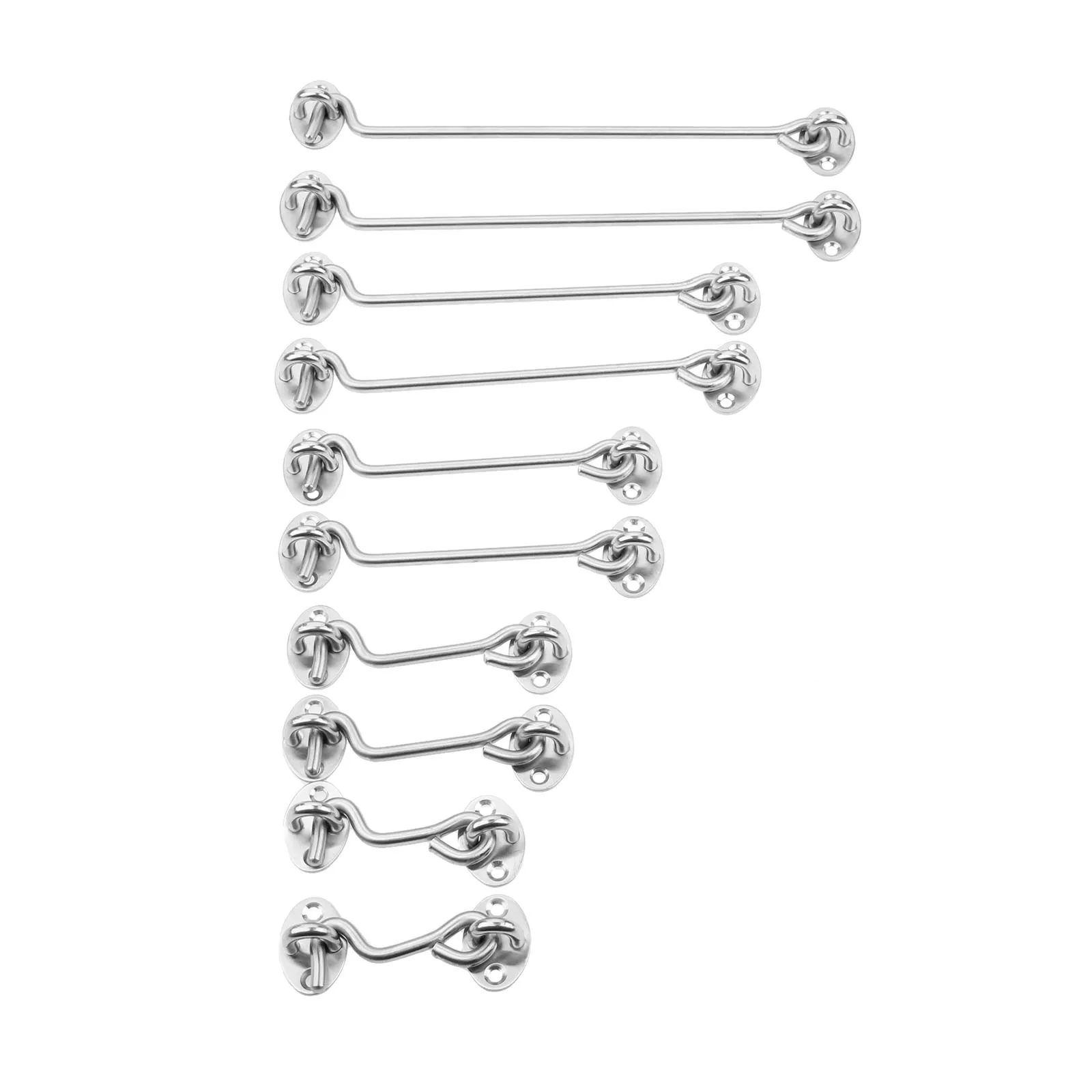 DRELD 2 шт. 3 &quot/4&quot/6 &quot/8&quot/10 &quot крючок для кабины из нержавеющей стали и дверной
