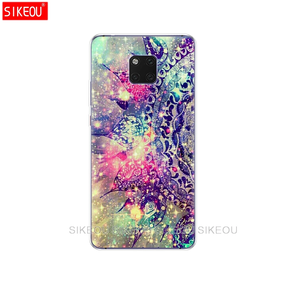 51727 Силиконовый чехол для huawei mate 20 pro, мягкий чехол для huawei mate 20 X, защитный чехол для mate 20 full 360 - Color: 51727