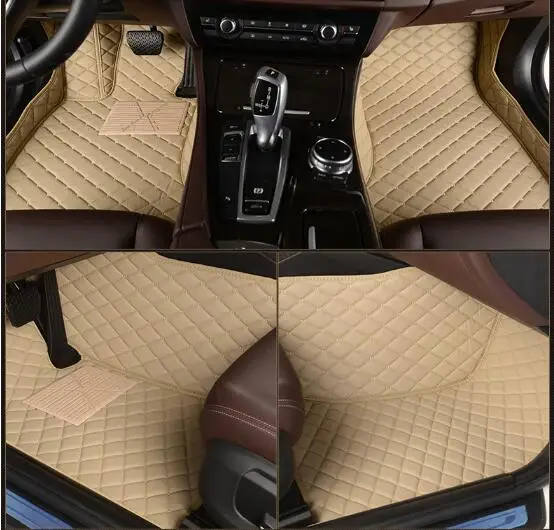 Автомобильные коврики под заказ 3D роскошные кожаные автомобильные для FORD KUGA 2012