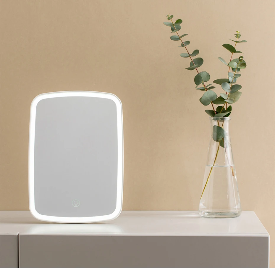 Xiaomi Mijia светодиодный косметический зеркальный светодиодный светильник с сенсорным управлением, натуральный светильник с регулируемым углом яркости, Настольный светильник
