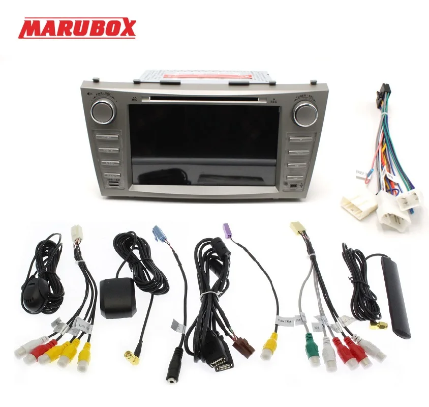 MARUBOX 8A101DT3 автомобильный мультимедийный плеер для Toyota Camry 2006 2011 четырехъядерный
