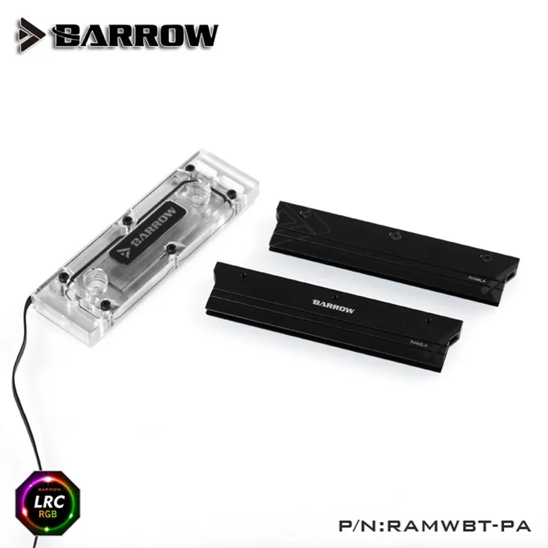 Barrow RAM WBT PA наборы блоков водяного охлаждения LRC 1 0 12 В один комплект два доспеха