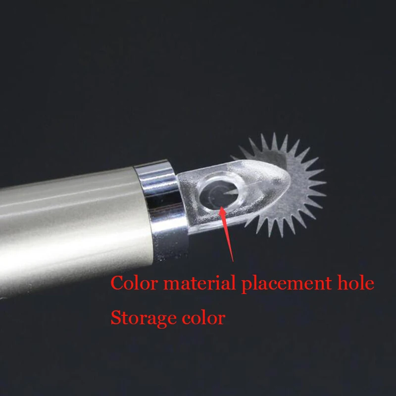 10 шт. полуперманентный макияж одноразовые микроблейдинг игольчатый ролик легкий