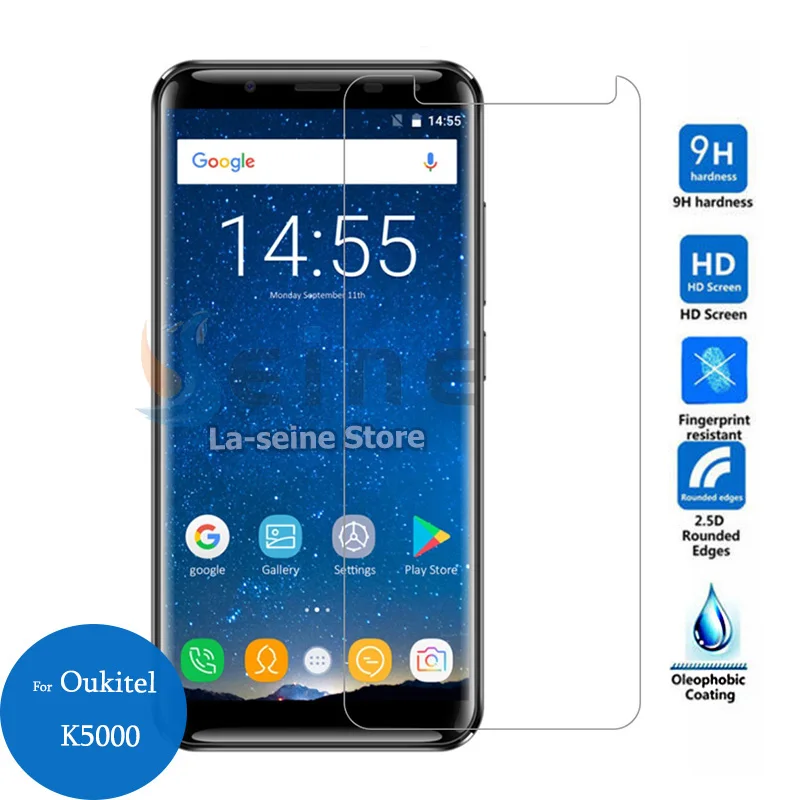 Для Oukitel K5000 протектор экрана из закаленного стекла 9 H 2.5D 0 26 мм защитная пленка на K