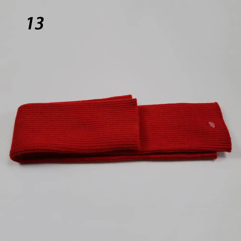 13 Big Red Sparsil, женские осенние кашемировые перчатки без пальцев, 50 см, эластичные теплые вязаные рукавицы, 19 цветов, Вечерние перчатки для косплея - Цвет: 13 Big Red