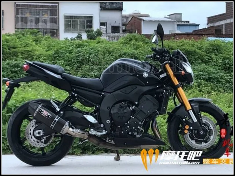 Выхлопная труба для мотоцикла глушитель из углеродного волокна Yamaha FZ8 Fazer FZ8N FZ8S