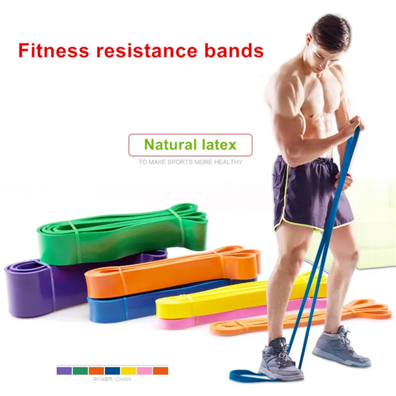 Эластичная лента из высококачественного латекса шириной 44 мм|loop resistance bands|resistance