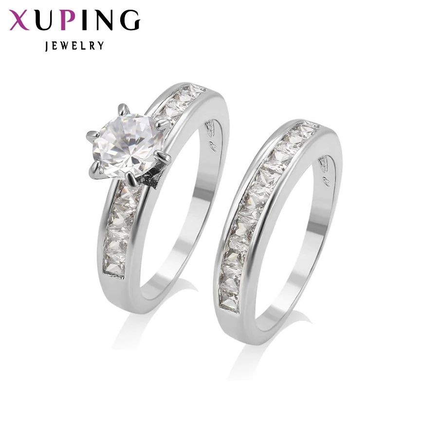 

Xuping ювелирные изделия Модные популярные классические парные кольца для свадебных подарков 12870