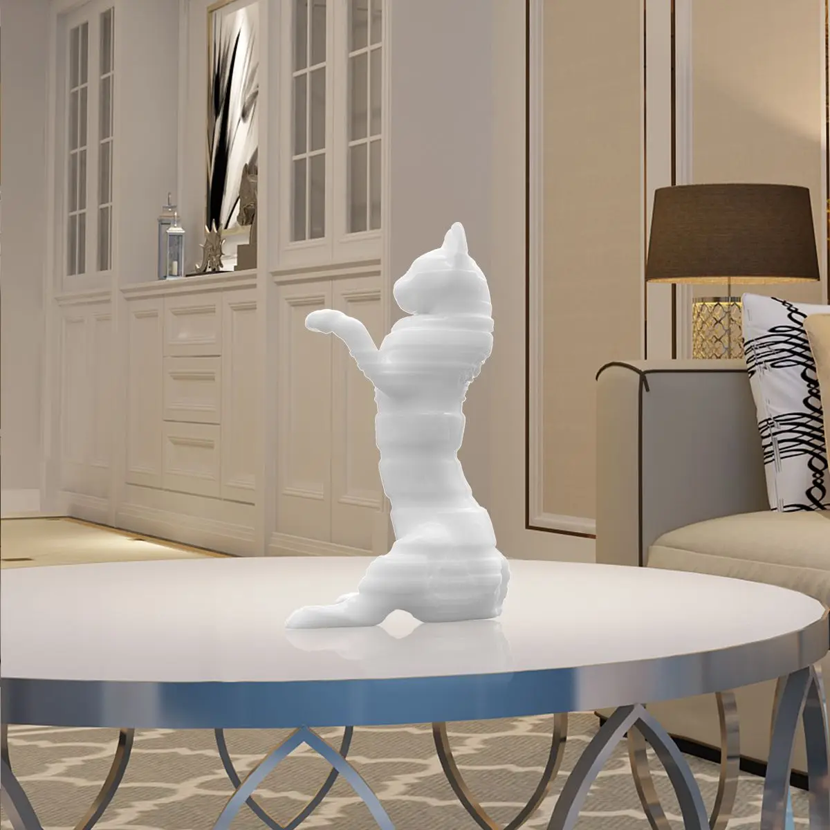 Tooarts Tomfeel 3D печатная скульптура фигурка кота для мам оригинальное украшение