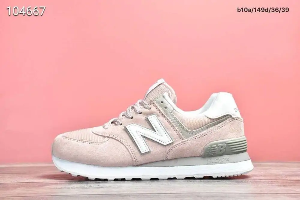 1 New Balance Top Pig Eight ретро кроссовки женские, дышащие Wl574esb уличная спортивная обувь кроссовки европейские размеры 36-39 - Цвет: 1