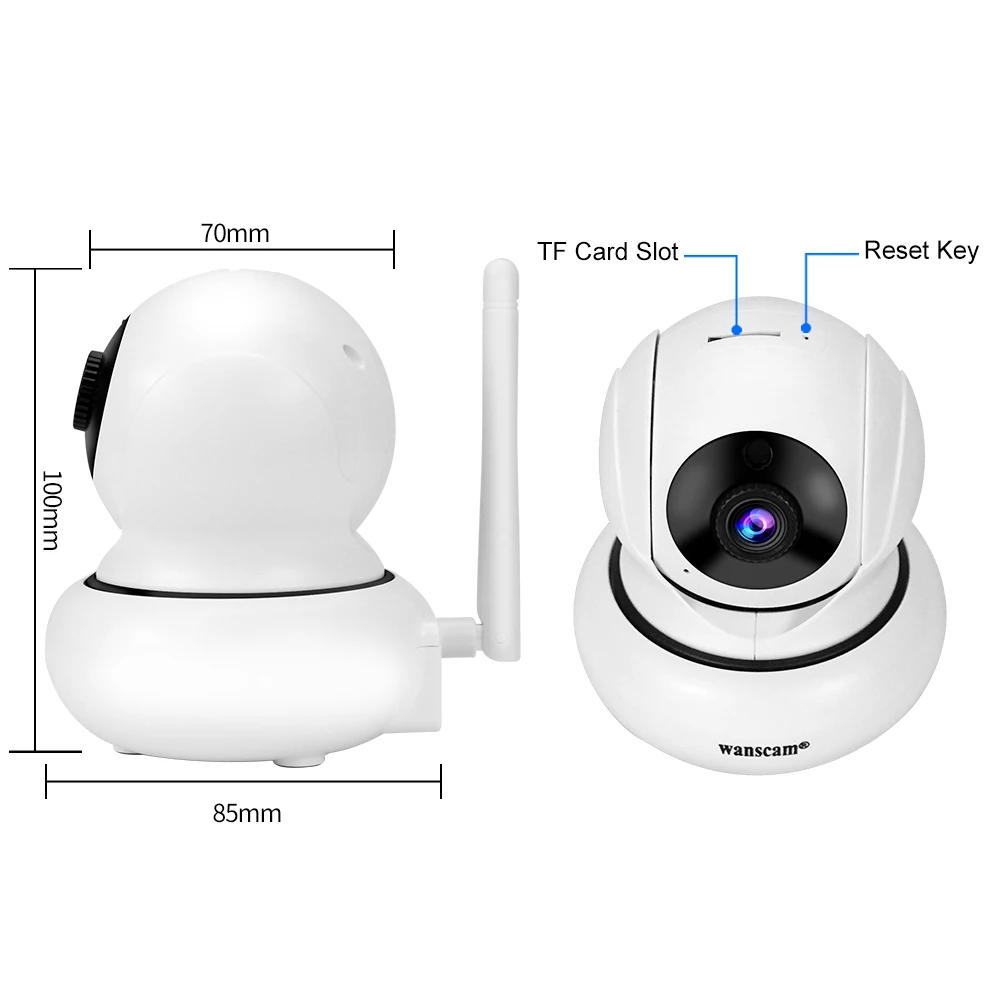 

Wanscam IP Camera 1080P Network wifi Wireless Security surveillance Camera Night Vision outdoor Baby Monitor Mini Video Camera